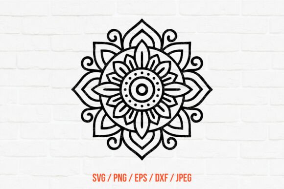 Download Floral Boho Mandala SVG - Boho mandala Collection